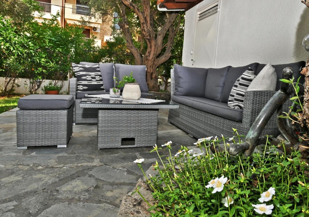 Pensjonat Ares Garden House - Nea Moudania Halkidiki Zewnętrze zdjęcie